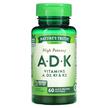 Фото використання Nature's Truth, High Potency A D K, Вітаміни A та D, 60 капс