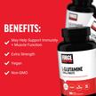 Фото використання L-Glutamine Tablets 1000 mg, L-Глутамін, 100 таблеток