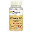 Фото використання Vitamin B-12 with Folic Acid Cherry, Вітамін B12 1000 мкг, 90 пас