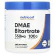Фото применение Nutricost, Диметиламиноэтанол, DMAE Bitartrate Unflavored, 100 г