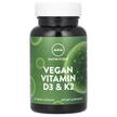 Фото применение Vegan Vitamin D3 & K2 60 Vegan, Веганский Витамин D3 и K2, 60