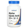 Фото применение Nutricost, Альфа-липоевая, Alpha Lipoic Acid 300 mg, 120 капсул