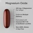 Фото використання Magnesium Oxide Biolipid Delivery 420 mg, Магній, 90 капсул