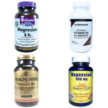 Magnesium with Vitamin B6, Магній з вітаміном B6