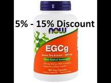 Now, EGCg 400 mg, Екстракт Зеленого Чаю, 180 капсул