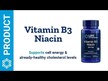 Видео обзор на Витамин B3 Ниацин 500 мг, Vitamin B3 Niacin 500 mg, 100 капсул