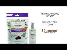 Quantum Health, TheraZinc Lozenges Elderberry Raspberry Flavor
