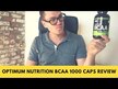 Видео обзор на Optimum Nutrition, БЦАА 1000 мг, BCAA 1000 mg, 60 капсул