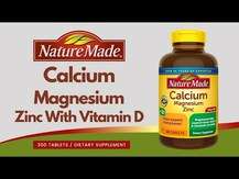 Nature Made, Calcium 600 mg with Vitamin D3, Кальцій D3, 220 т...