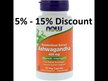 Відео огляд на NOW, Ashwagandha 450 mg, Ашваганда 450 мг, 90 капсул