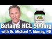 Видео обзор на Betaine Hydrochloride with Fenugreek, Бетаин гидрохлорид, 180 кап