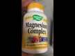 Видео обзор на Nature's Way, Магний Комплекс, Magnesium Complex, 100 капсул