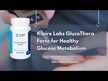 Видео обзор на Klaire Labs, Поддержка уровня сахара, GlucoThera, 60 капсул