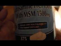 Kirkland Signature, Glucosamine HCL with MSM 1500 mg, Глюкозам...
