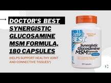 Doctor's Best, Synergistic Glucosamine MSM Formula