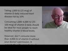 Kirkman, Vitamin D-3 400 IU Hypoallergenic 120, Вітамін D3, 12...
