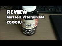 Carlson, Vitamin D3 2000 IU 50 mcg