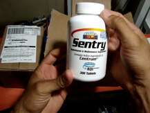 21st Century, Мультивитамины, Sentry Multivitamins, 300 таблеток