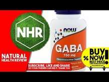 Now Foods, GABA 750 mg