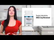 Douglas Laboratories, DHEA 25 mg Micronized, Дегідроепіандрост...