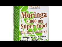 Bio Nutrition, Moringa 5000 mg Super Food, Морінга 5000 мг, 90...