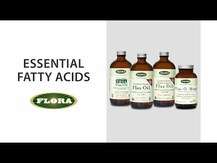 Flora, Organic Flax Oil, Олія льону, 946 мл
