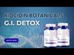 Видео обзор на Biocidin Botanicals, Детокс и очистка, G.I. Detox+, 60 капсул