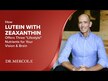 Видео обзор на Dr. Mercola, Лютеин, Lutein with Zeaxanthin 40 mg, 30 капсул
