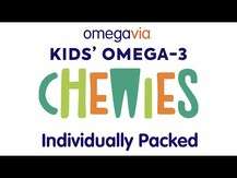 OmegaVia, Kids' Omega-3 Chewies Strawberry Citrus