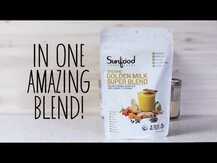Sunfood, Organic Golden Milk Super Blend Powder