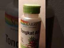 Solaray, Тонгкат Али 400 мг, Tongkat Ali, 60 капсул