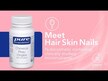 Видео обзор на Кожа ногти волосы, Hair/Skin/Nails Ultra, 60 капсул