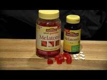Nature's Bounty, Melatonin 3 mg Cherry, Мелатонін 3 мг Вишневя...