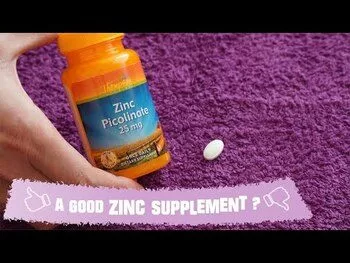 Видео обзор на Цинк піколінат 25 мг 60 таблеток