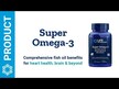 Відео огляд на Omega Foundations Super Omega-3, Риб'ячий жир Омега-3, 60 ка