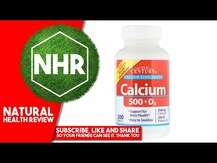 21st Century, Calcium 500 D3, Кальцій 500 мг з D3, 400 капсул