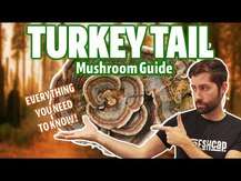 Om Mushrooms, Грибы Траметес Хвост Индейки, Turkey Tail, 200 г