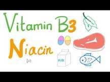 Solgar, Niacin Vitamin B3, Ніацин 100 мг, 100 таблеток