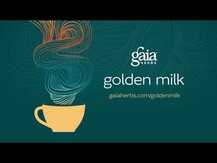 Gaia Herbs, Golden Milk, Куркума ашваганда та фініки, 123 г