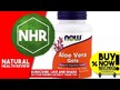 Видео обзор на NOW, Алоэ вера, Aloe Vera Gels, 100 капсул