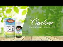 Carlson, Витамин K2 MK-7, Kid's Super Daily K2, 10.16 мл