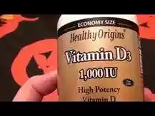 Healthy Origins, Vitamin D3 10000 IU, Вітамін D3 10000 МО, 360...
