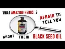 Amazing Herbs, Black Seed 100% Pure Cold Pressed