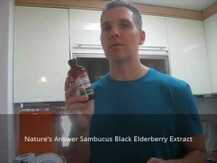 Nature's Answer, Sambucus Black Elder Berry Extract 5000 mg, Ч...