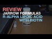 Відео огляд на R-Alpha Lipoic + Biotin, R-альфа ліпоєва + біотин, 60 капсул