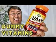 Nature's Way, Alive! Multi-Vitamin Gummies, Жувальні вітаміни,...