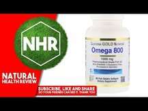 California Gold Nutrition, Omega 800 1000 mg, Омега-3, 90 капсул