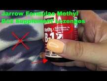 Jarrow Formulas, Methyl B-12 Cherry Flavor 500 mcg