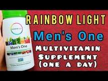 Rainbow Light, Men's One 50+, Вітаміни для чоловіків 50+, 60 капсул