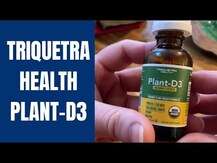 Triquetra Health, Organic Plant Based D3 Plus K2 10000 IU D3, ...